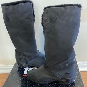 Totes Rachel Women’s Waterproof Winter Boots Black Size 7M New in Box